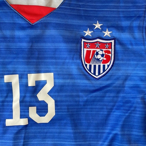 Woman’s large usa Morgan soccer jersey - Picture 3 of 4